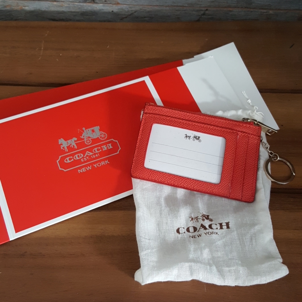 Coach Mini Skinny ID Wallet